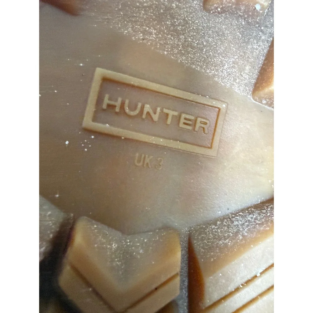 Hunter‎ ankle puffer Sherpa lined weather proof outdoor snow boots in grey